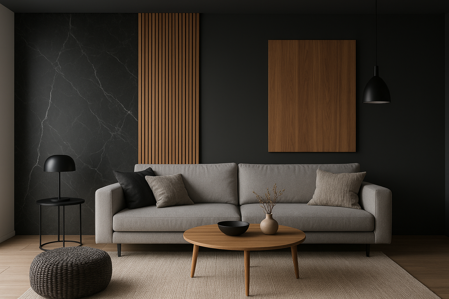 تزيين مساحات معاصرة بشيبورط وبديل - مشروع ديكور في المنطقة الوسطى…