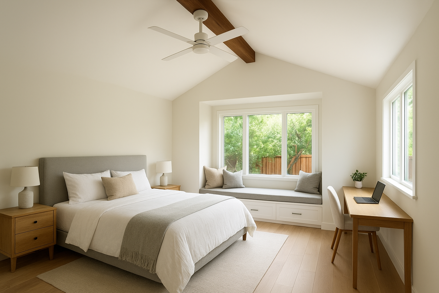 بناء غرفة جديدة بإضافات مخصصة - مشروع بناء جديد في المنطقة الوسطى…