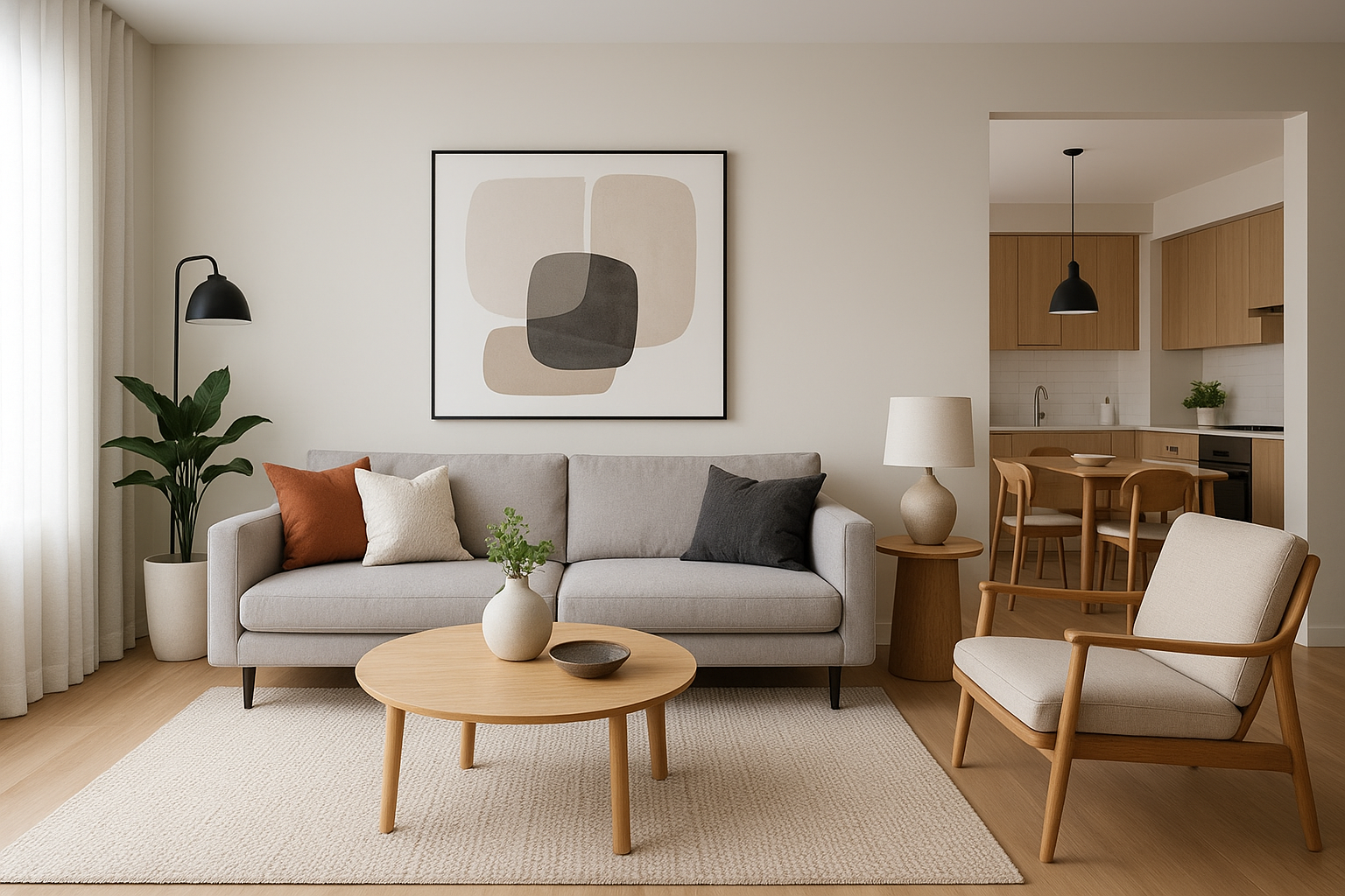 تجديد ديكور عصري لشقة سكنية - مشروع ديكور في المنطقة الشرقية لدى ب…