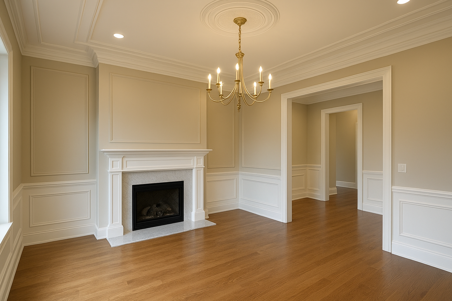 تشطيب منزل جديد مع ديكورات - مشروع تشطيب في المنطقة الشرقية لدى بو…