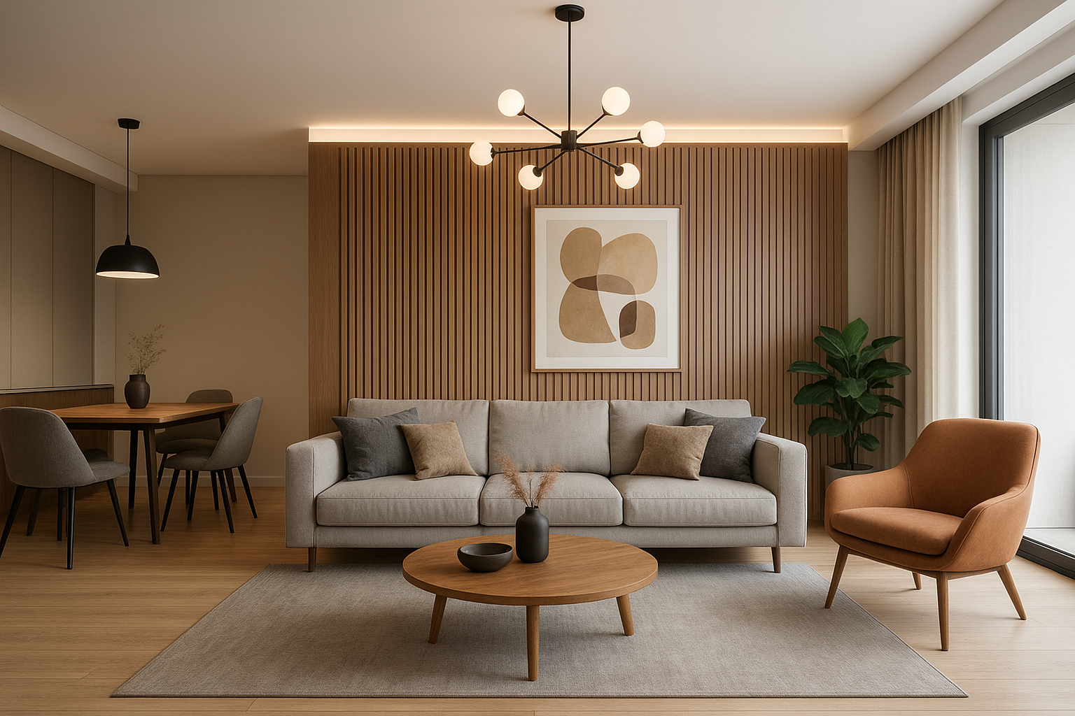 تشطيب ديكور مميز لشقة سكنية - مشروع تشطيب في المنطقة الغربية لدى ب…