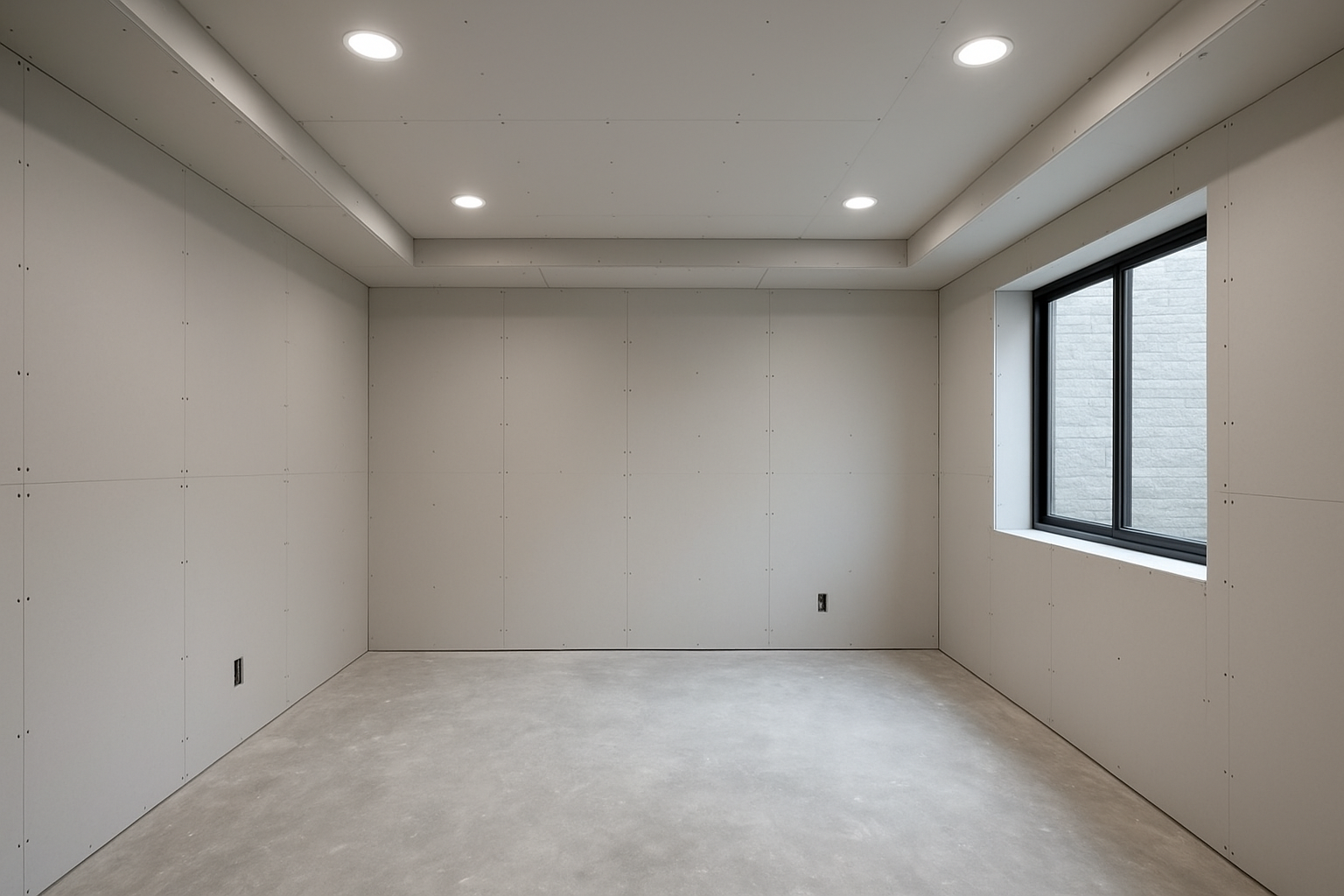 بناء غرفة جديدة بسمنت بورد - مشروع بناء جديد في المنطقة الوسطى لدى…