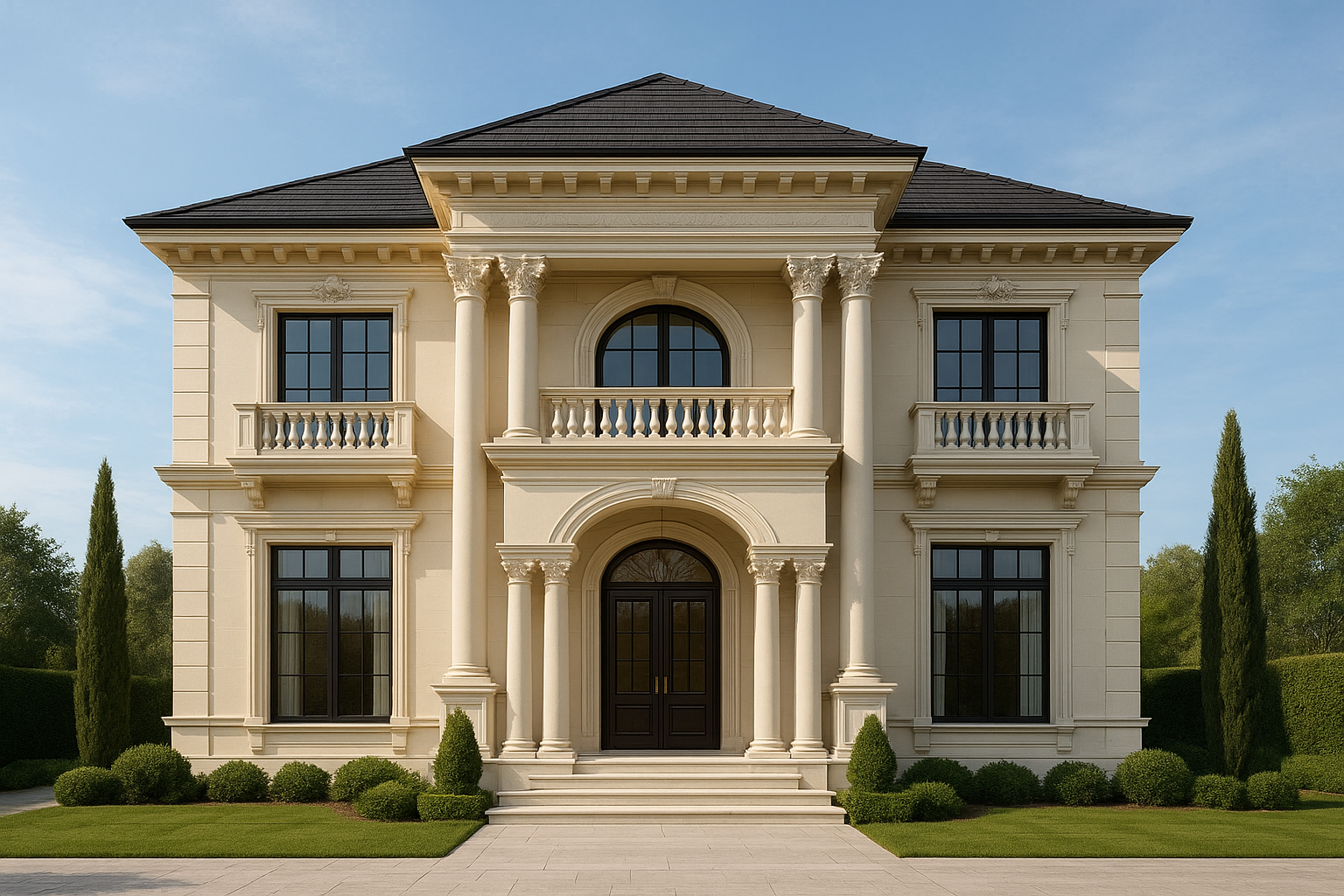 فلة كلاسيكية جديدة من دور - مشروع بناء جديد في المنطقة الجنوبية لد…