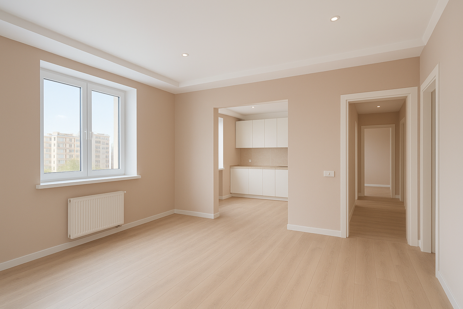 مشروع تشطيب شامل لشقة بعد - مشروع تشطيب في المنطقة الوسطى لدى بواب…