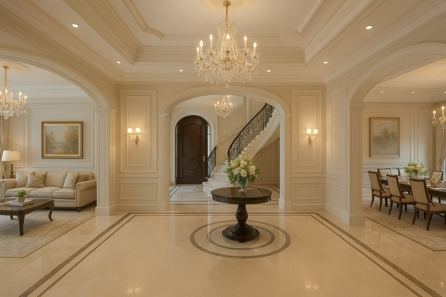 تجديد ديكور فاخر فيلا هاو - مشروع تشطيب في المنطقة الغربية لدى بوا…