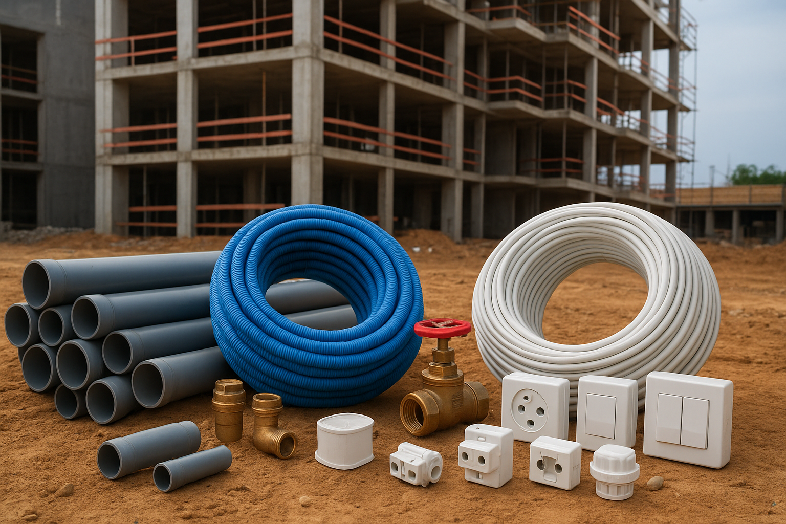 مشروع بناء جديد: توريد مستلزمات - مشروع بناء جديد في المنطقة الوسط…