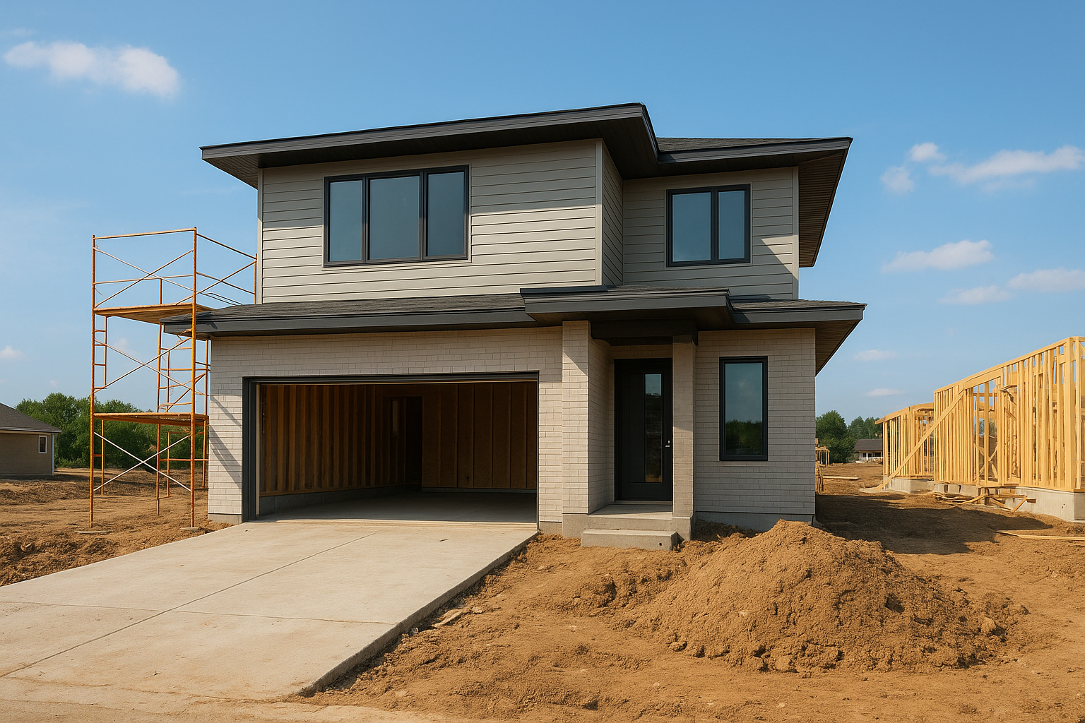 مشروع بناء جديد لمنزل سكني - مشروع بناء جديد في المنطقة الوسطى لدى…