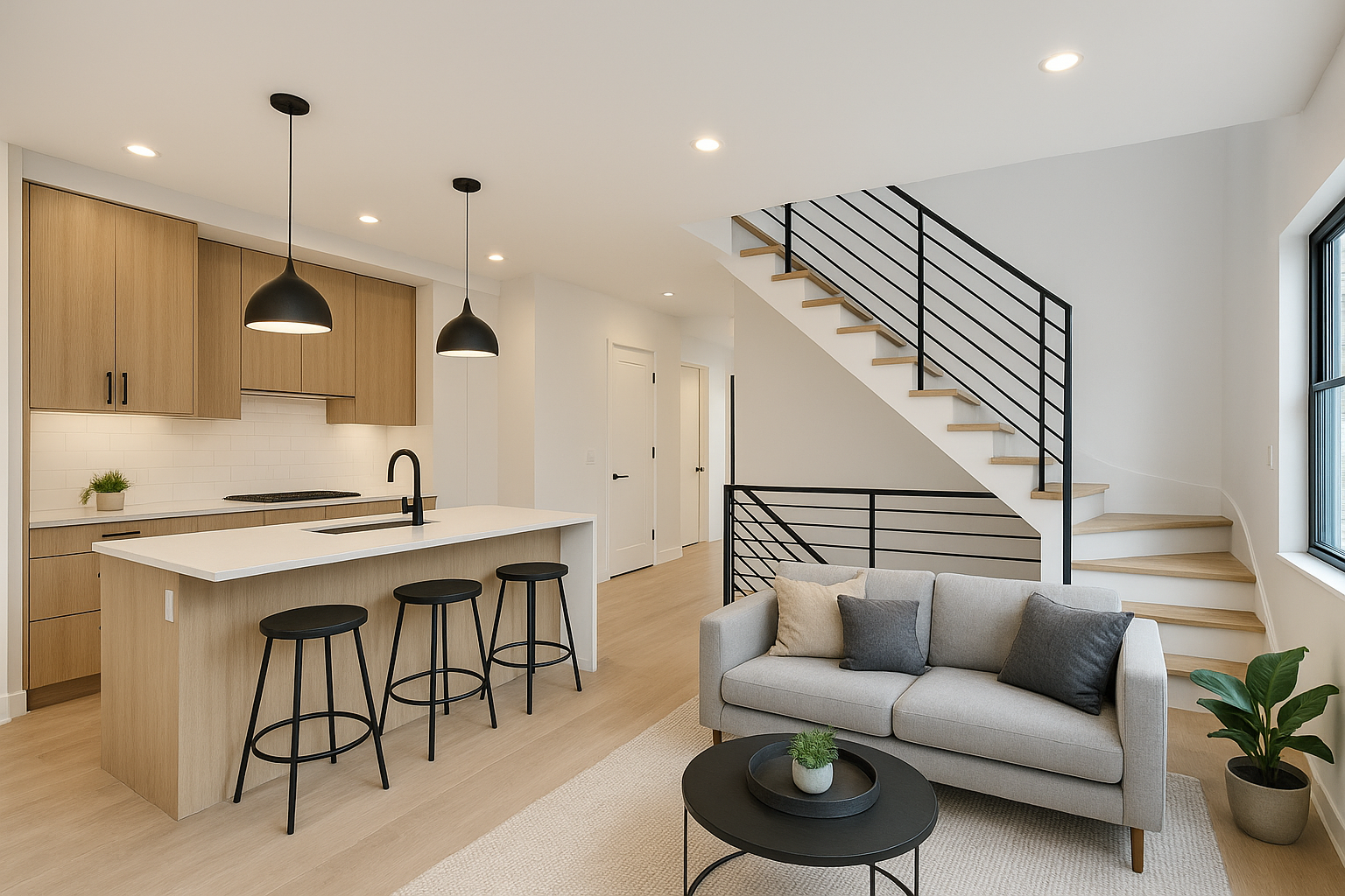 "مشروع ترميم دوبليكس بتصميم عصري - مشروع ترميم وصيانة في المنطقة ا…