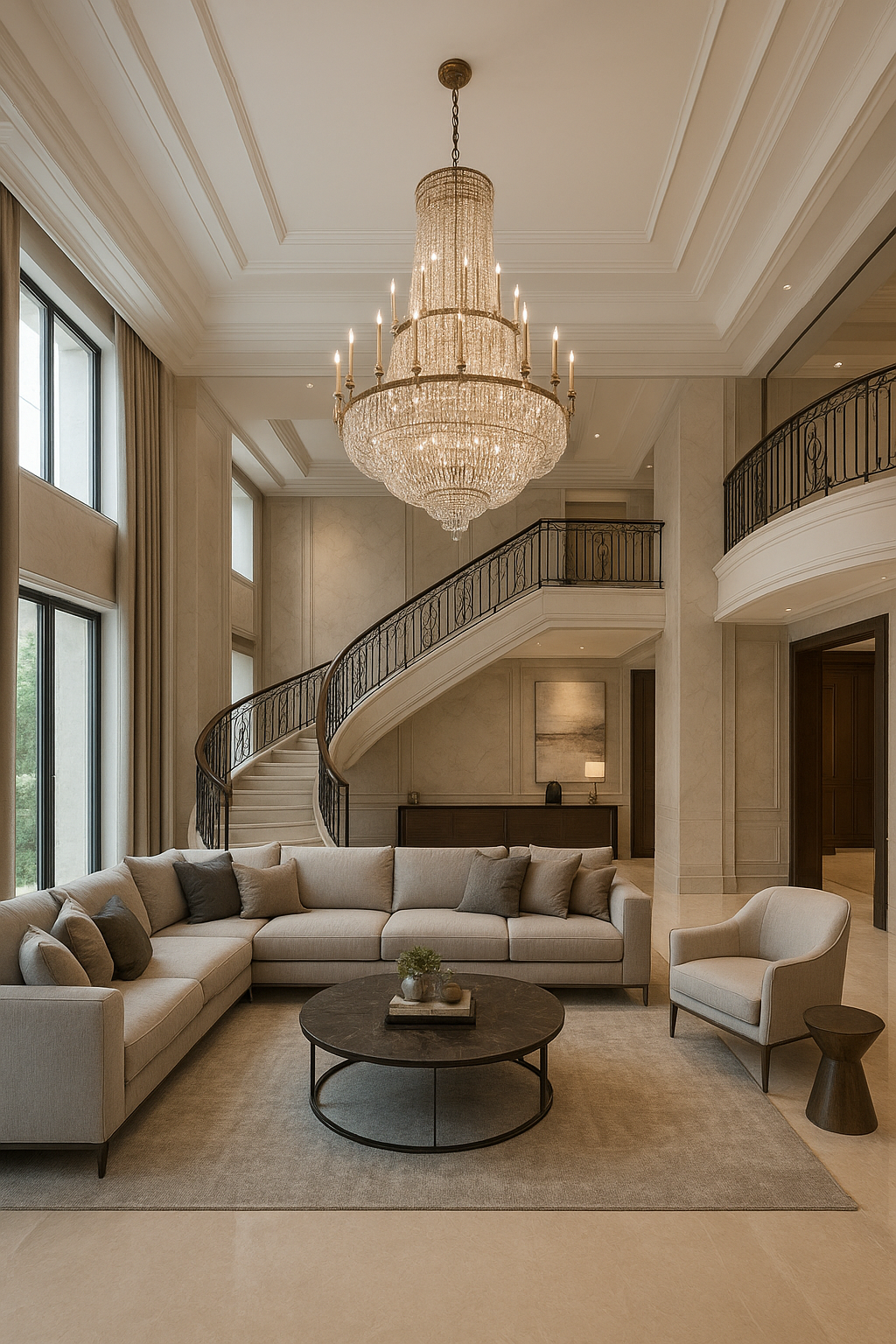 تشطيبات ديكور فيلا دوبلكس فاخرة. - مشروع تشطيب في المنطقة الغربية…