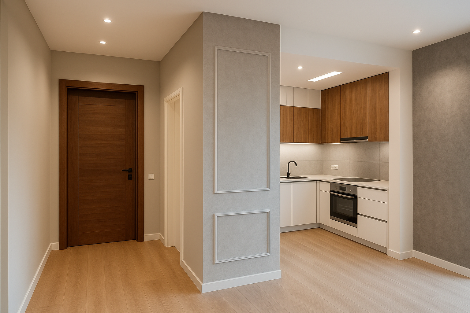 تشطيب شامل لشقق: أبواب، ديكورات، - مشروع تشطيب في المنطقة الوسطى ل…