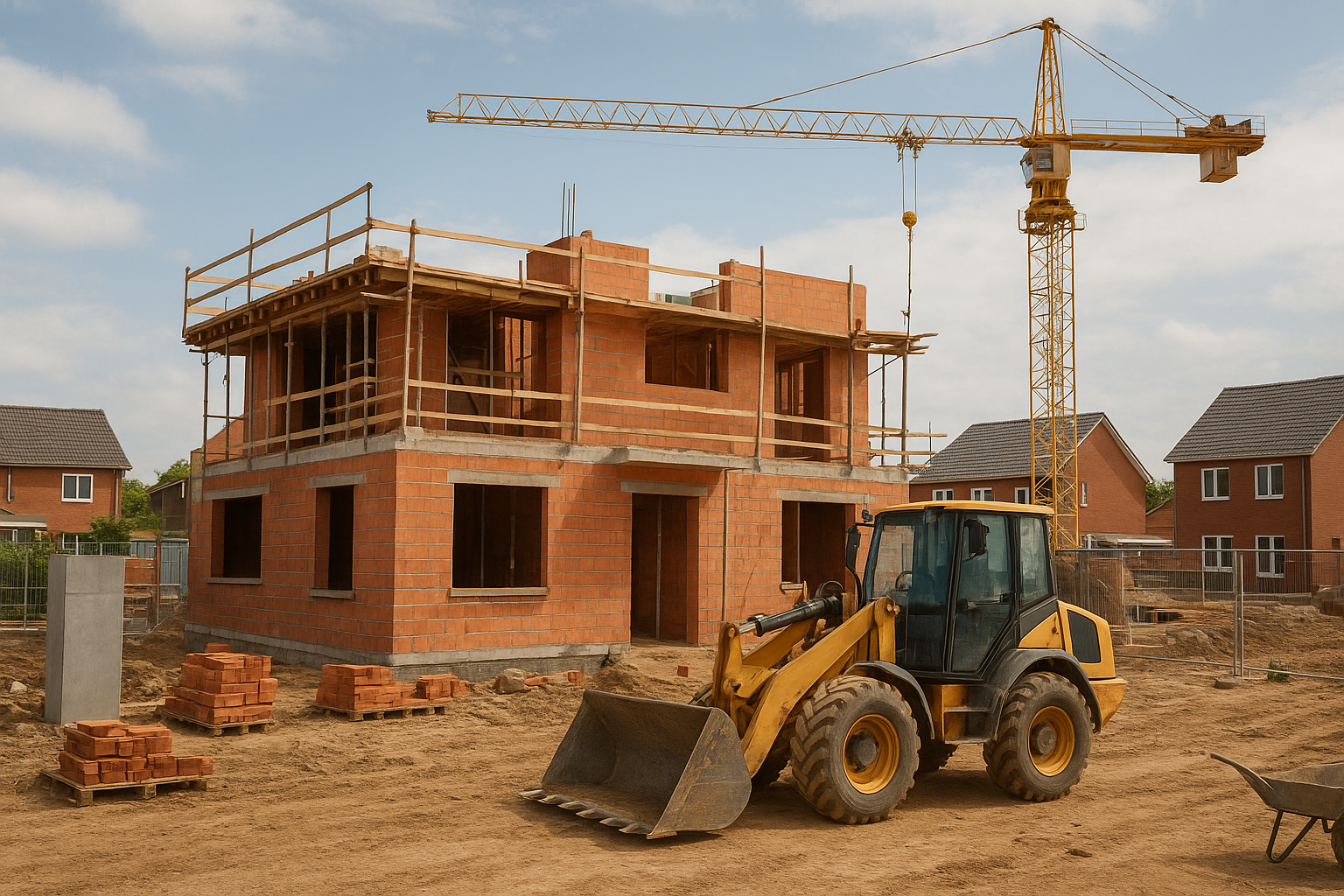 مشروع بناء جديد لدور ثانٍ - مشروع بناء جديد في المنطقة الغربية لدى…