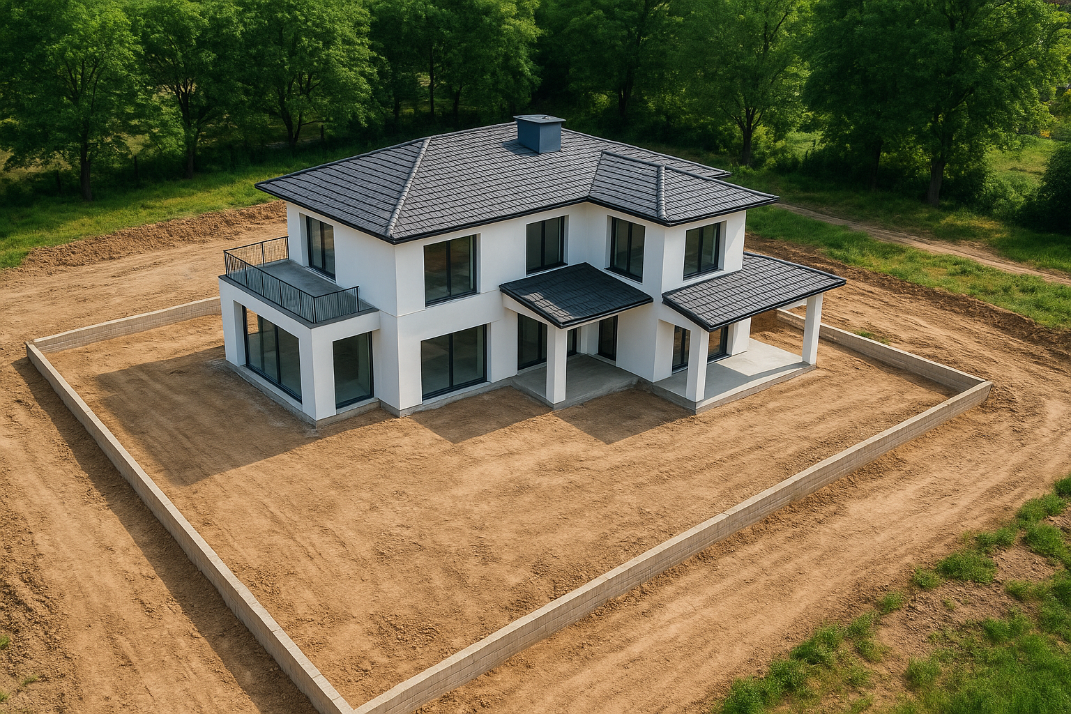 مشروع بناء جديد لفيلا سكنية - مشروع بناء جديد في المنطقة الغربية ل…