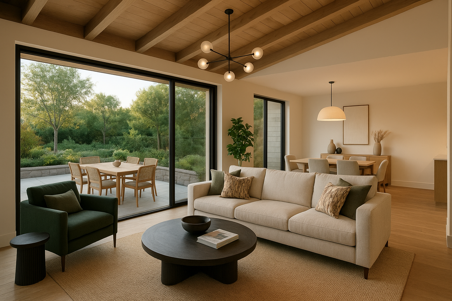 تصميم داخلي وملحق خارجي مع - مشروع ديكور في المنطقة الشرقية لدى بو…