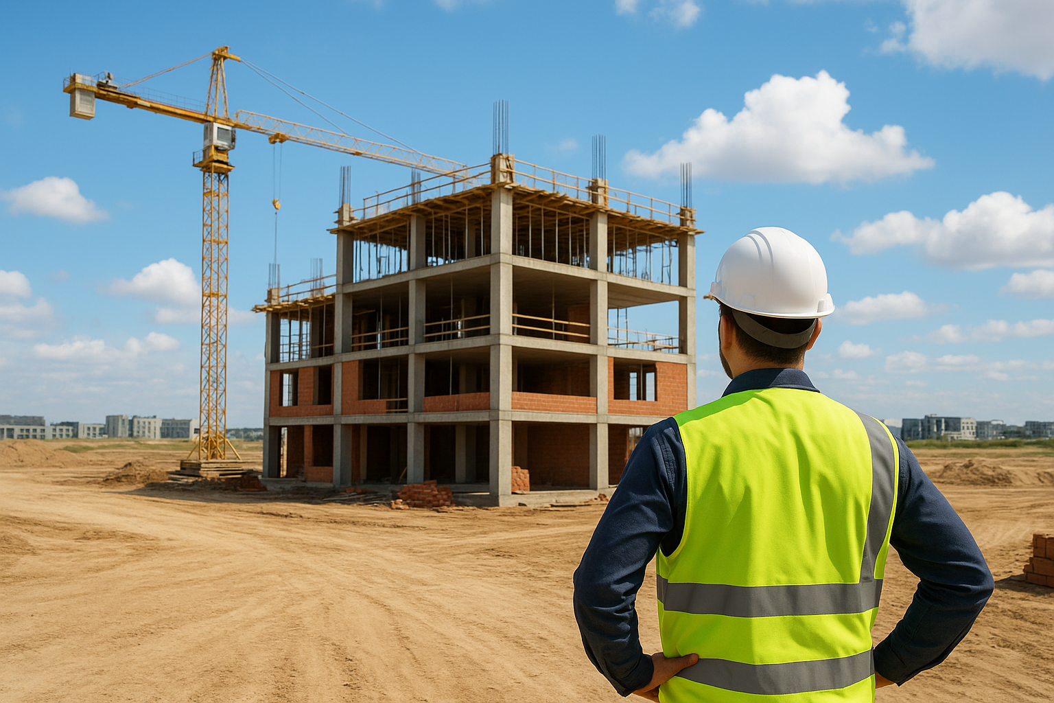 تأسيس مشروع بناء حديث على - مشروع بناء جديد في المنطقة الغربية لدى…