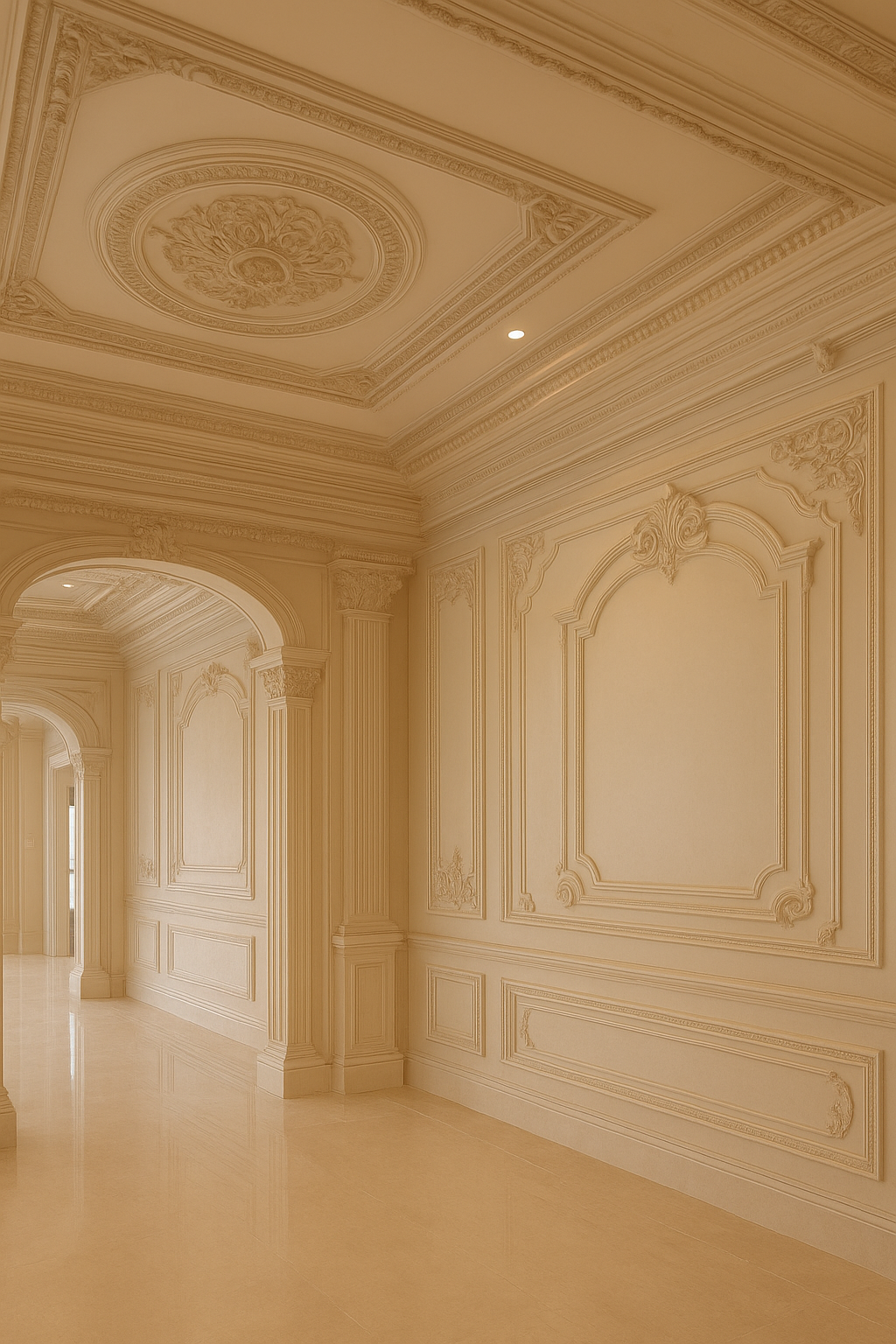 ديكورات جبسية متميزة لفلا جديدة: - مشروع ديكور في المنطقة الشرقية…