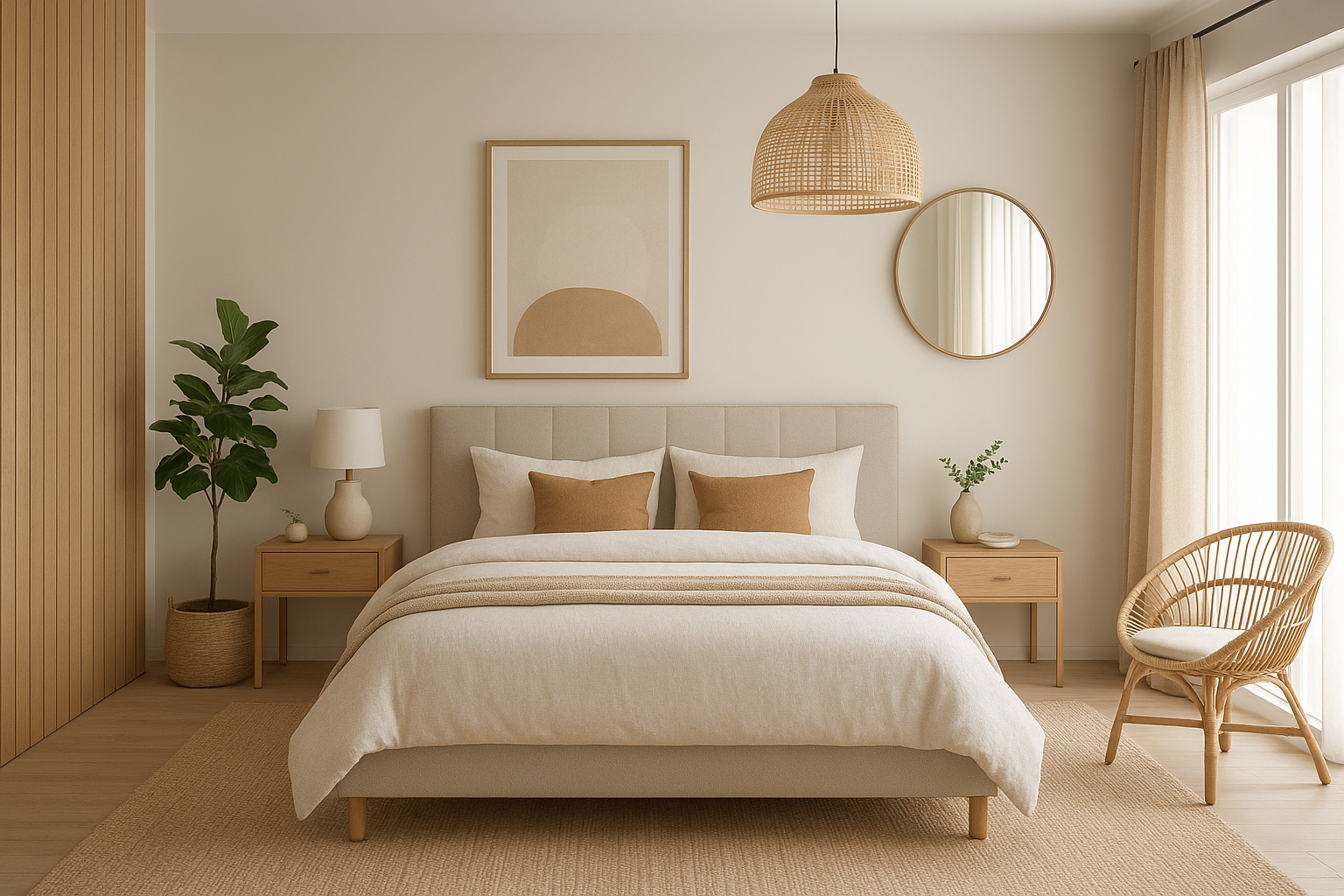 تجديد ديكور غرفة نوم بأفكار - مشروع ديكور في المنطقة الغربية لدى ب…