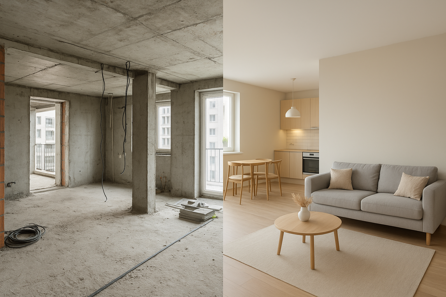 مشروع بناء شقة سكنية جديدة - مشروع بناء جديد في المنطقة الغربية لد…