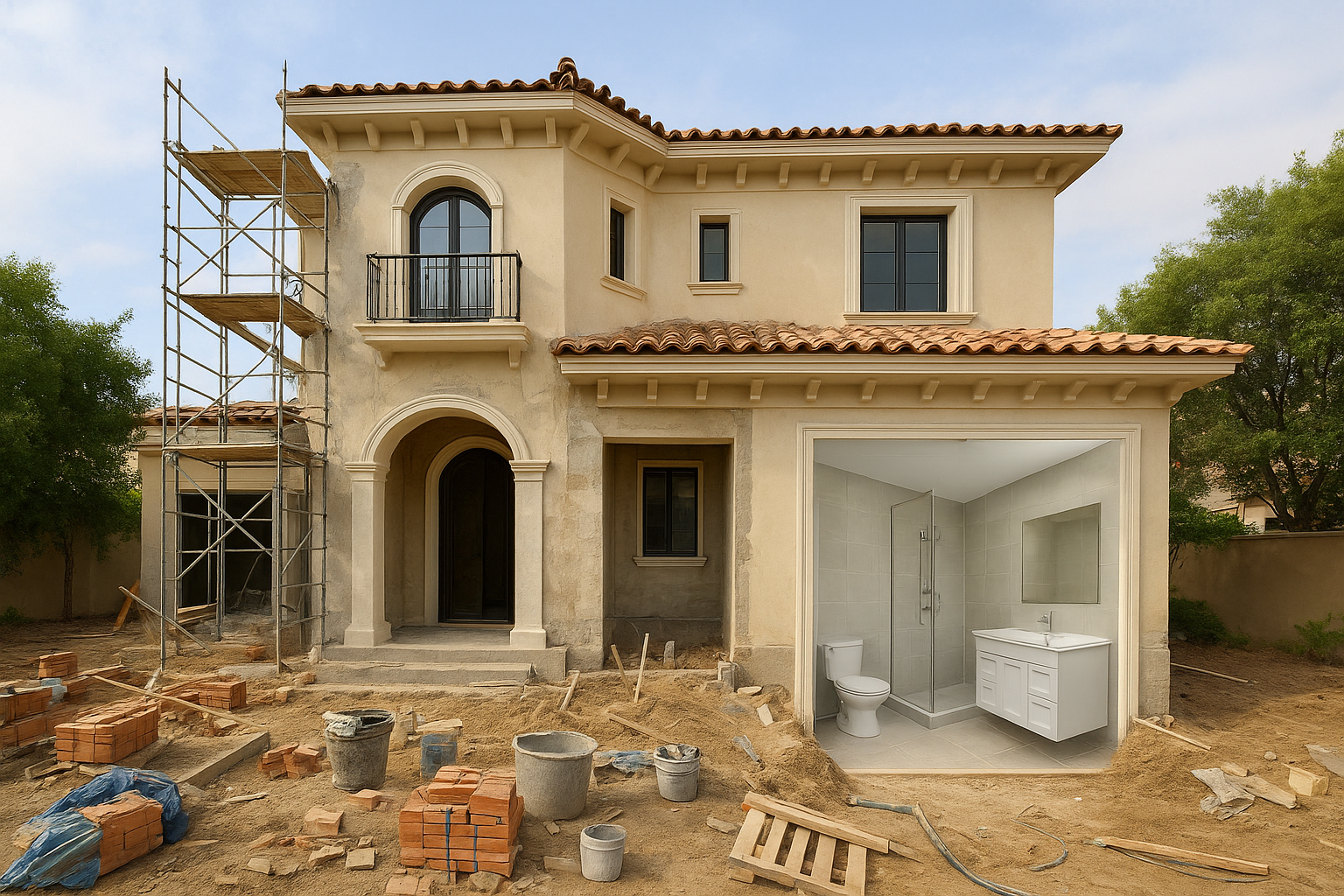 مشروع ترميم شامل لفلة مع - مشروع ترميم وصيانة في المنطقة الجنوبية…