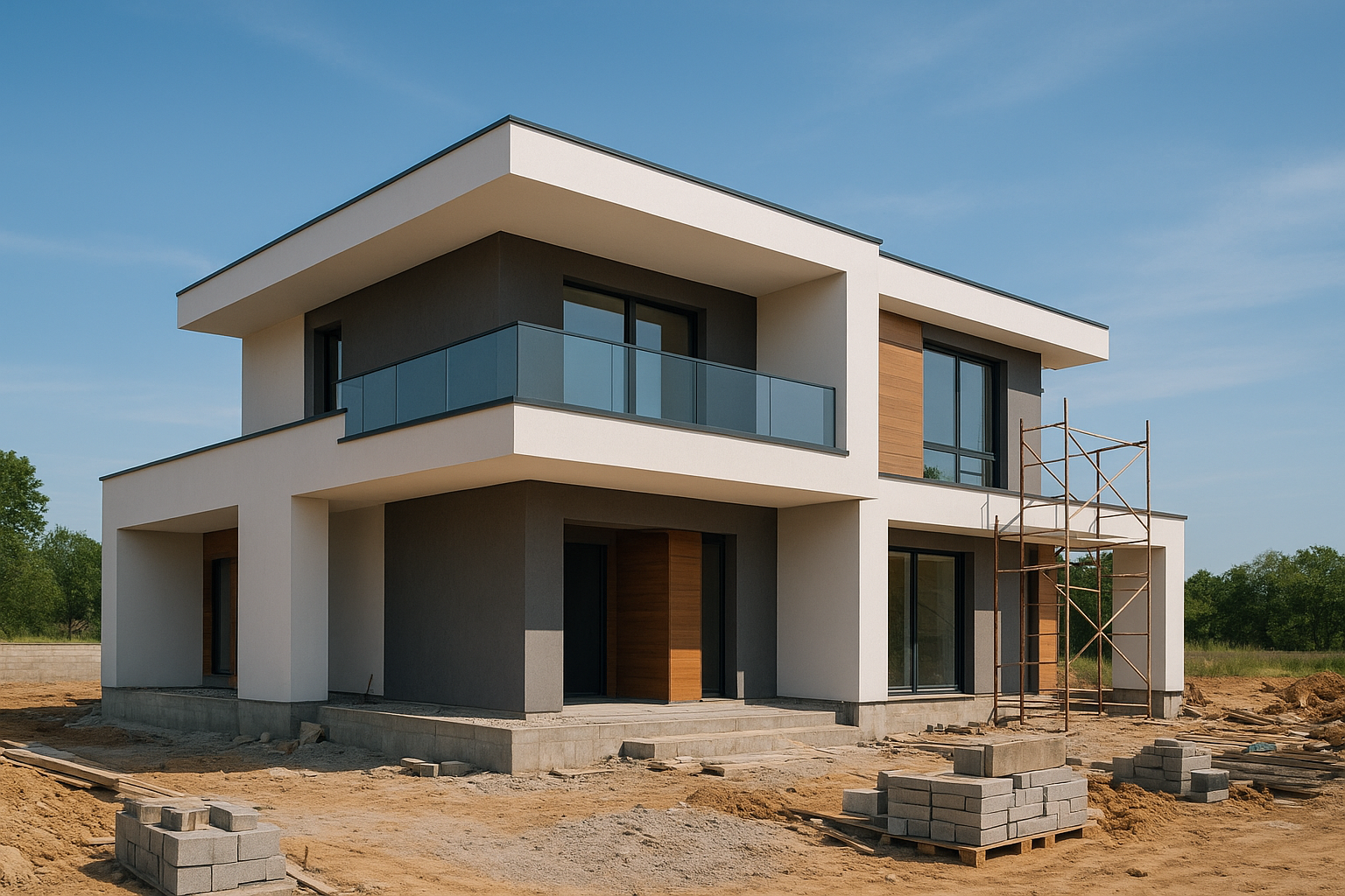 مشروع بناء جديد لفيلا سكنية - مشروع بناء جديد في المنطقة الغربية ل…