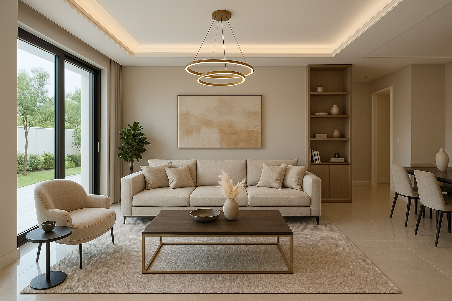 تشطيب فلتي الجديدة بديكورات وأثاث - مشروع تشطيب في المنطقة الوسطى…