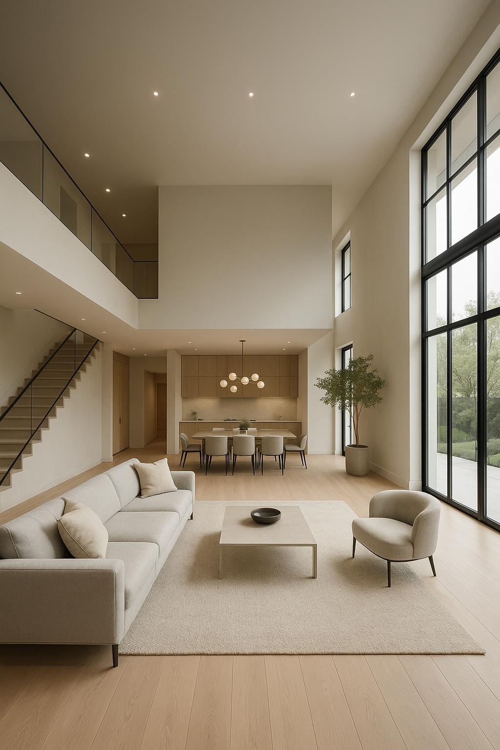 بناء جديد مع تصميم داخلي - مشروع بناء جديد في المنطقة الجنوبية لدى…