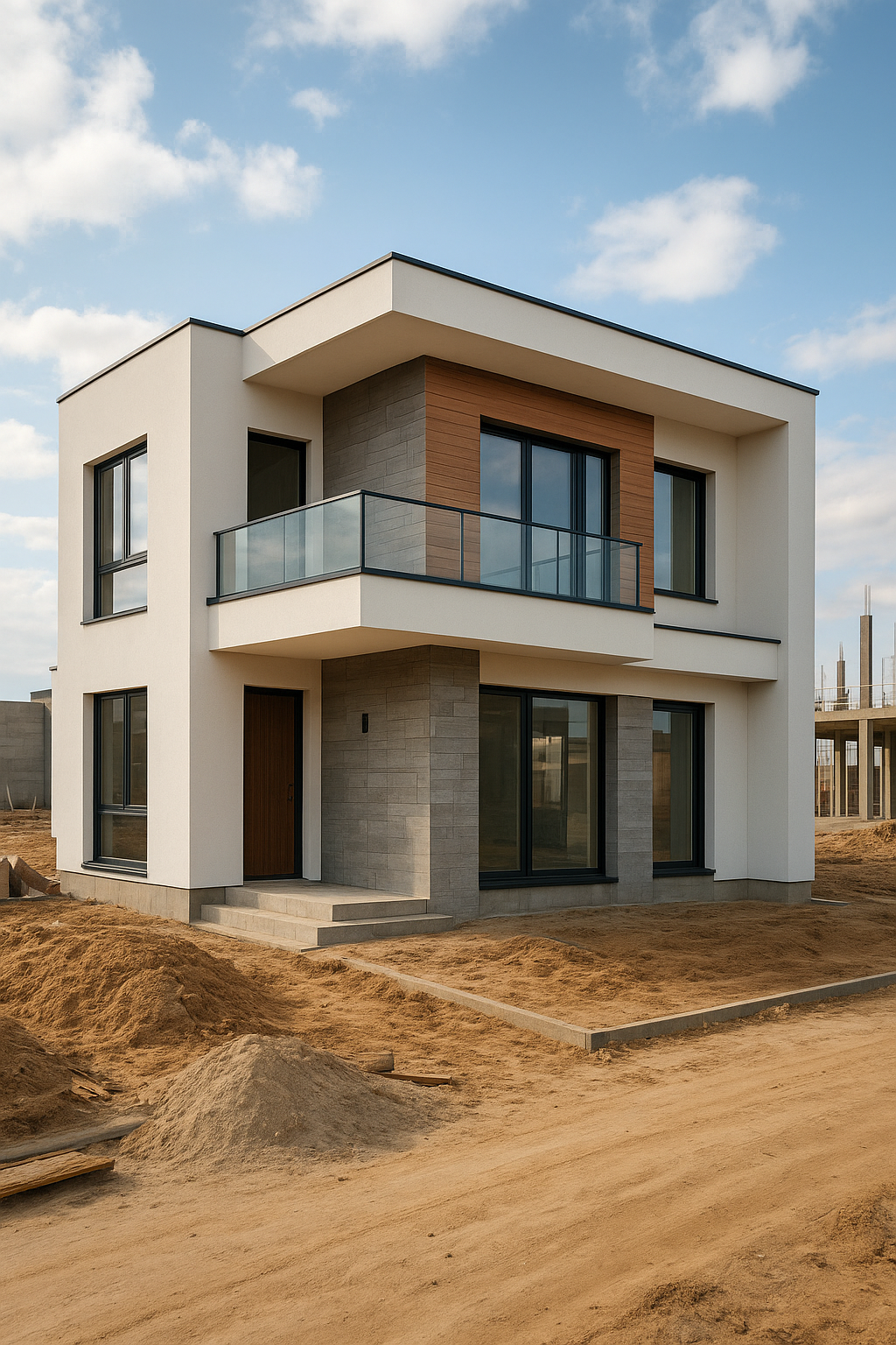 مشروع بناء جديد لفلة سكنية - مشروع بناء جديد في المنطقة الوسطى لدى…