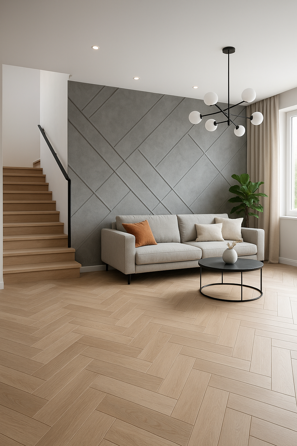 تجديد شامل لأرضيات المجلس والصالون - مشروع ترميم وصيانة في المنطق…