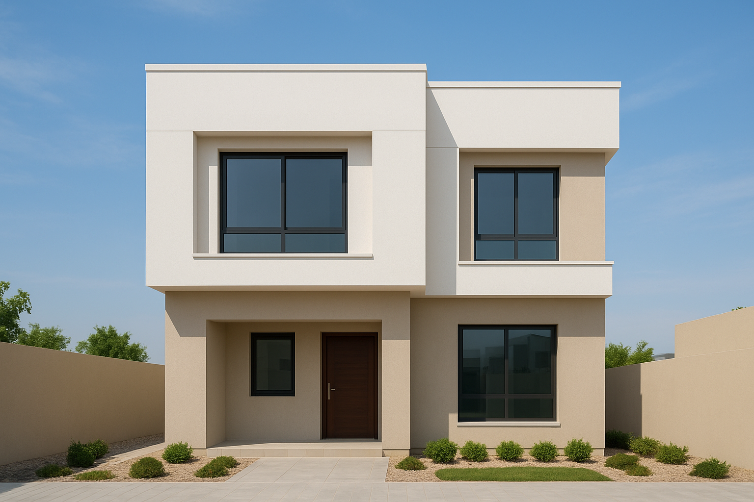 تشطيب نهائي لمبنى سكني مكون - مشروع تشطيب في المنطقة الغربية لدى ب…