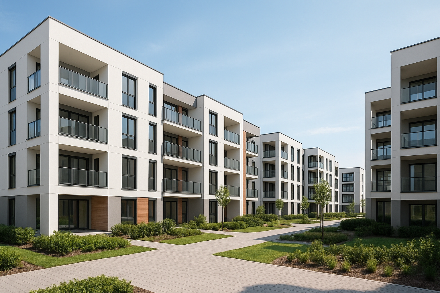 مشروع بناء معماري جديد لمجمع - مشروع بناء جديد في المنطقة الوسطى ل…