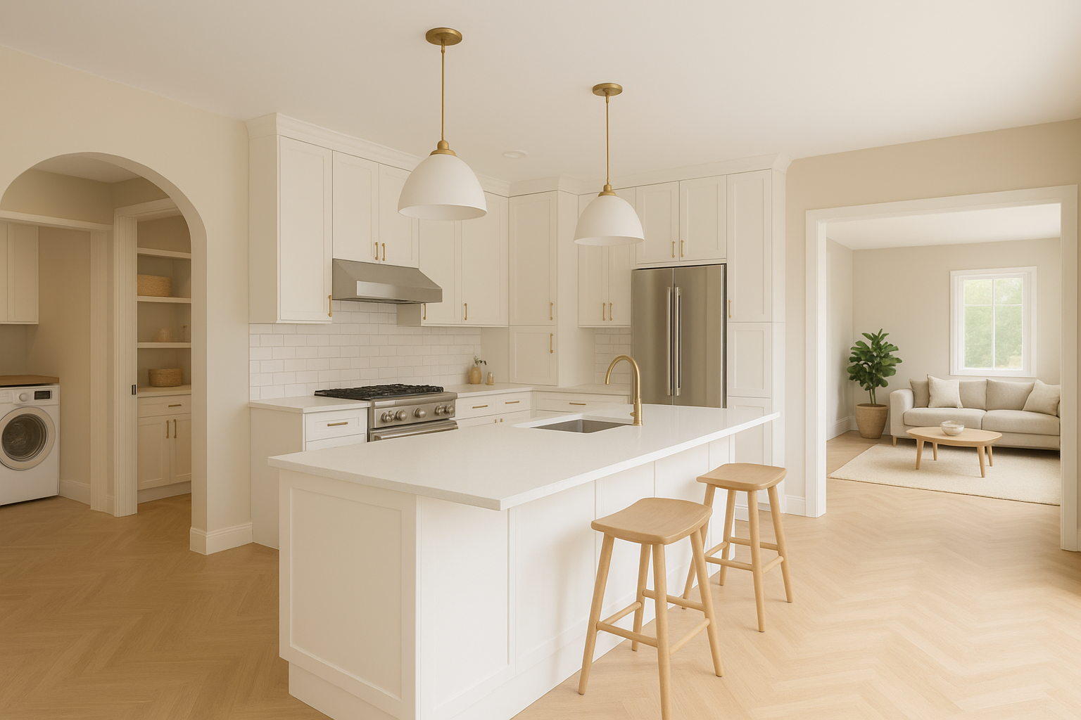 مشروع دمج وتحديث فيلا: توسيع - مشروع ترميم وصيانة في المنطقة الوسط…