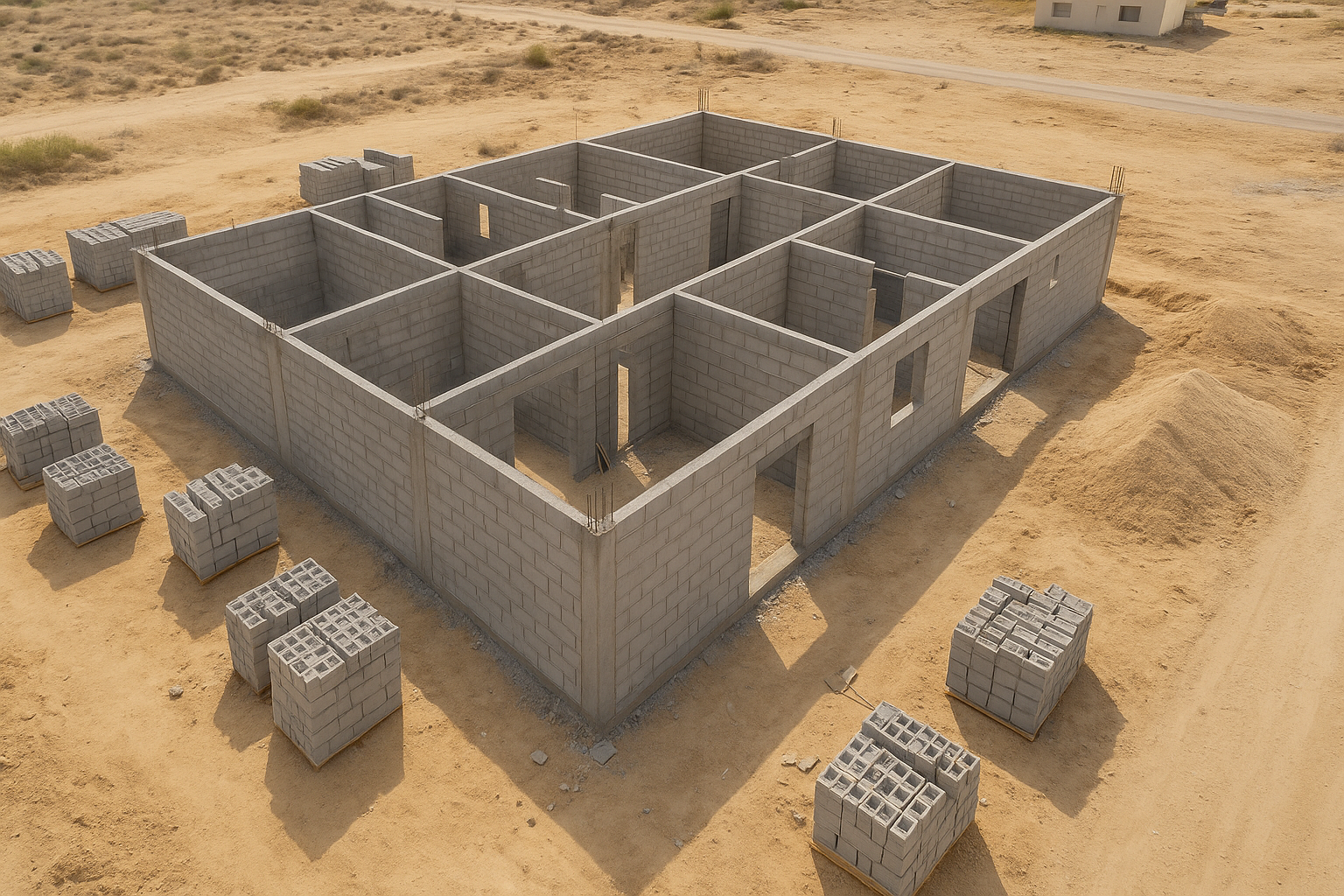 مشروع بناء جديد لمبنى دور - مشروع بناء جديد في المنطقة الغربية لدى…