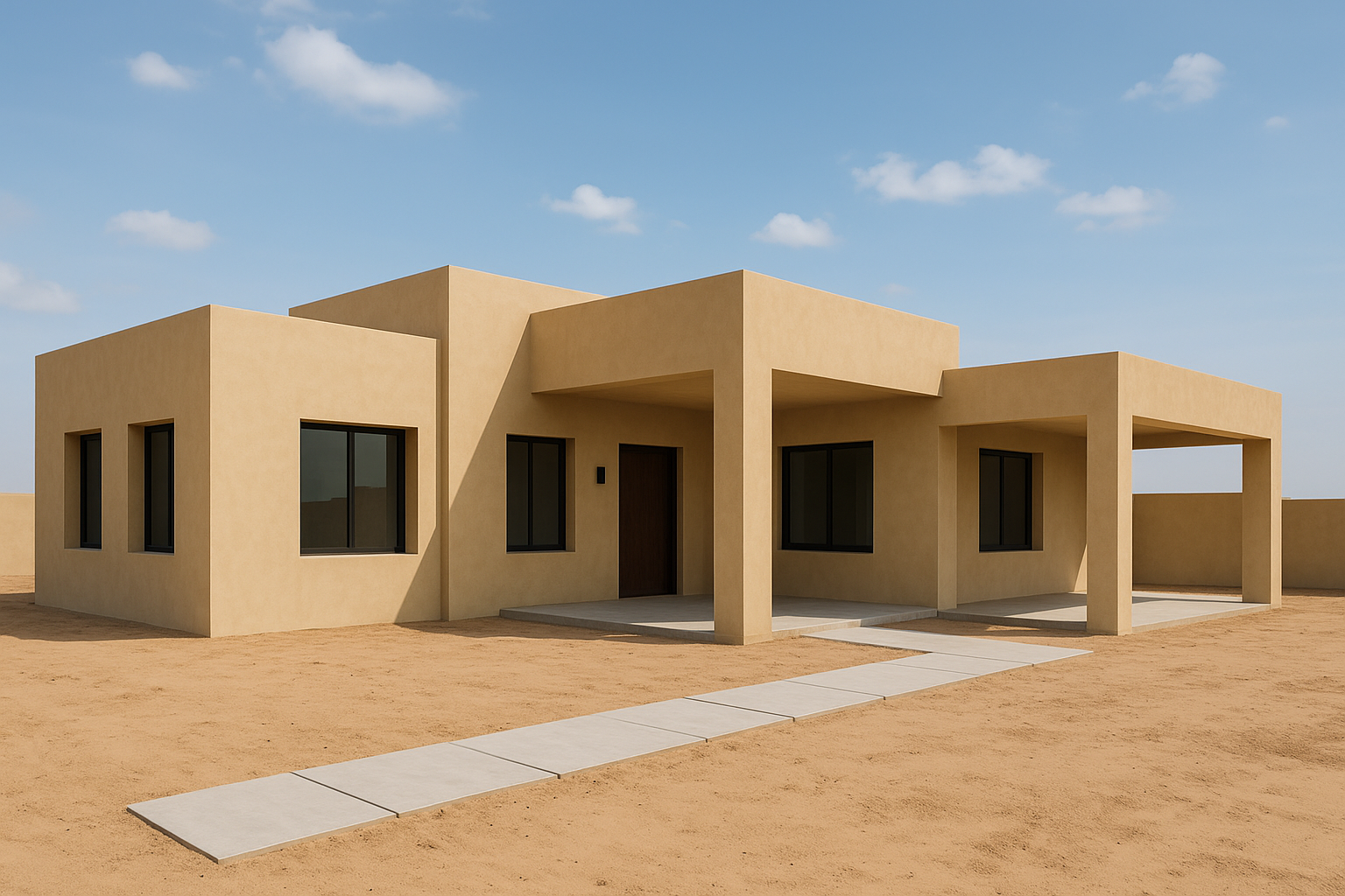 بناء مسكن جديد بغرفتي نوم - مشروع بناء جديد في المنطقة الشرقية لدى…