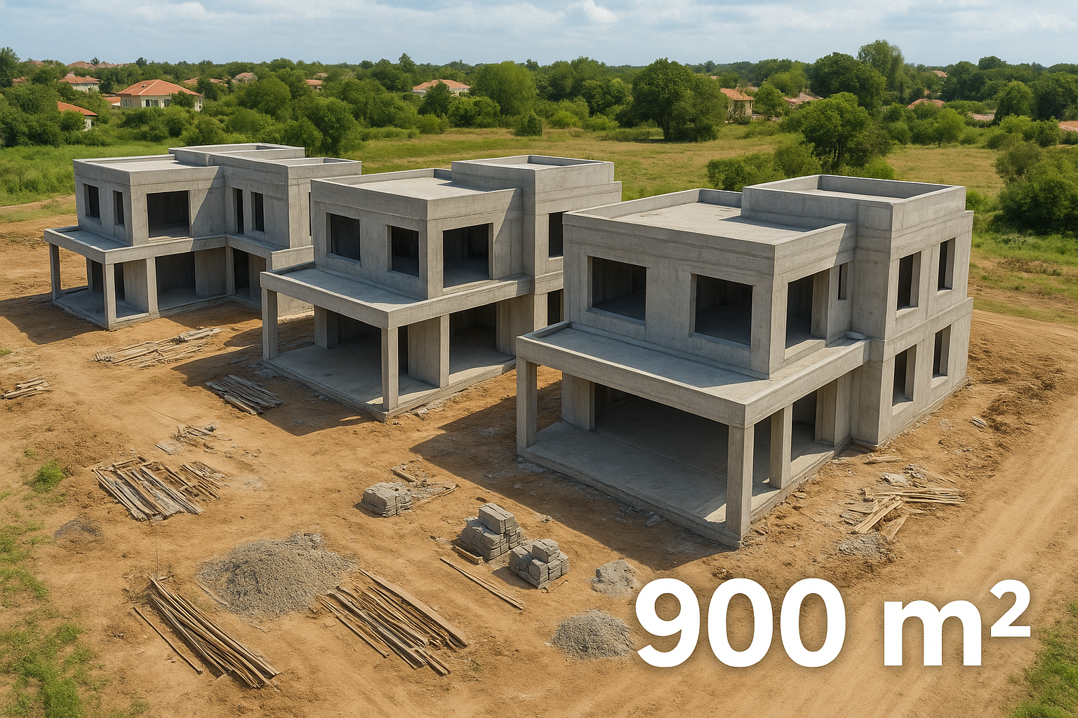 مشروع بناء جديد لفلل سكنية - مشروع بناء جديد في المنطقة الوسطى لدى…