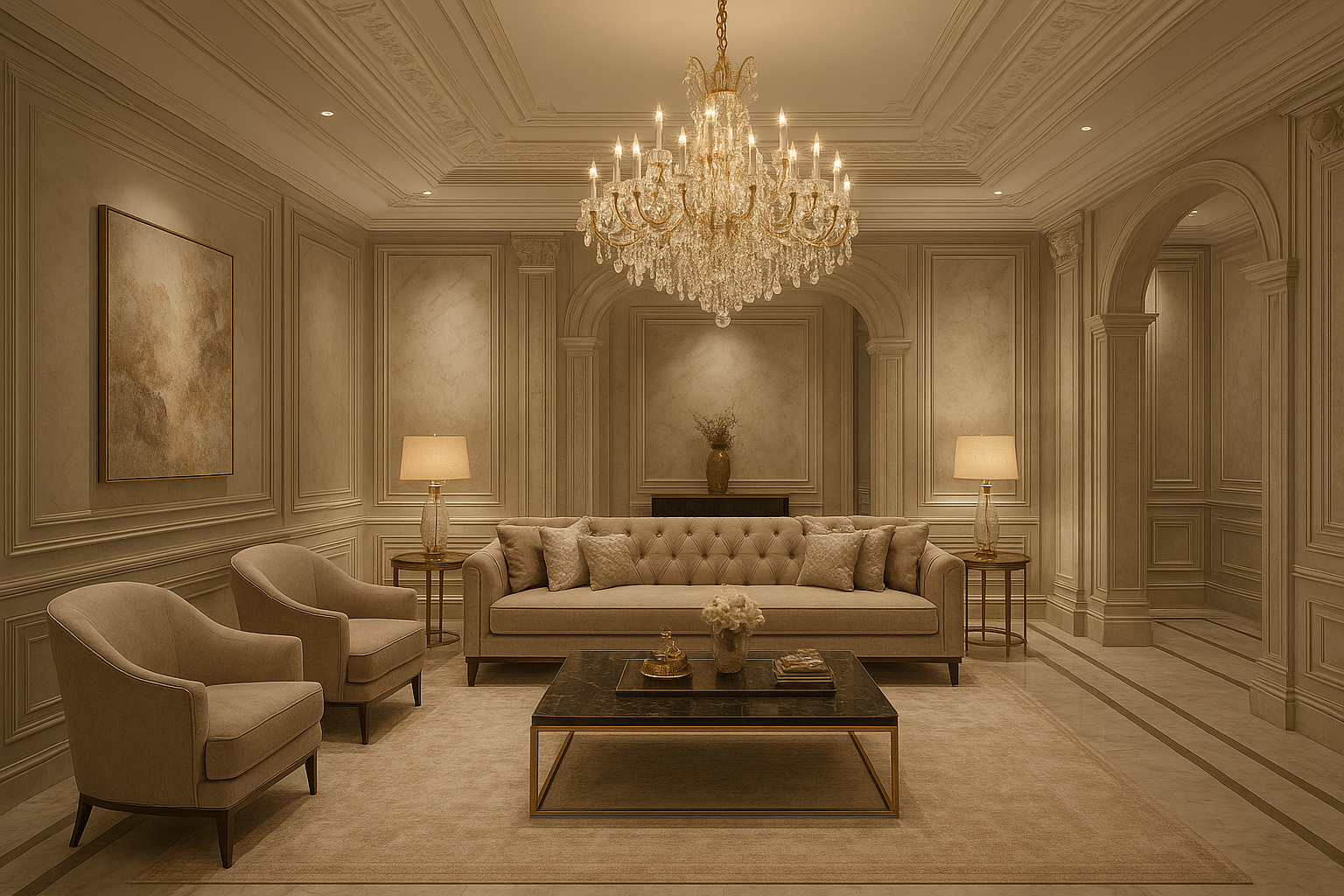 تصميم وتنفيذ ديكورات فاخرة لمشروعك - مشروع ديكور في المنطقة الشرق…