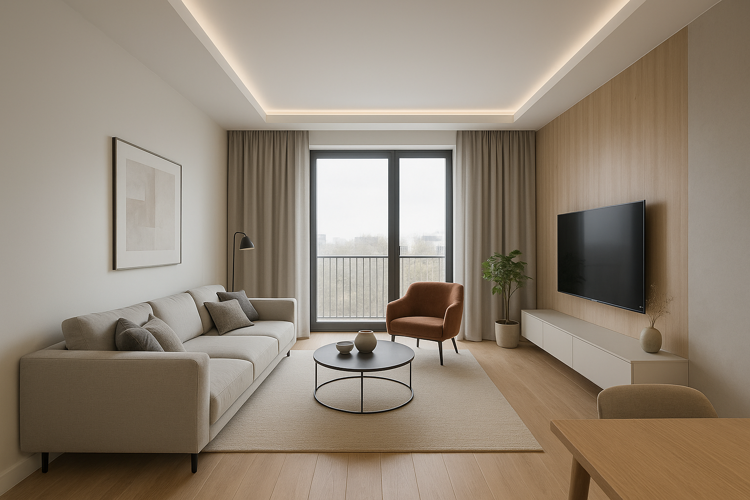 تشطيب شقة جديدة بأسلوب عصري - مشروع تشطيب في المنطقة الجنوبية لدى…