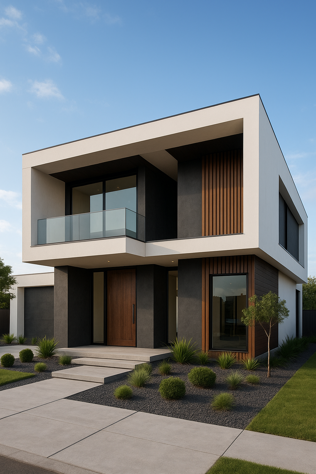 بناء فيلا جديدة بتصميم عصري - مشروع بناء جديد في المنطقة الوسطى لد…