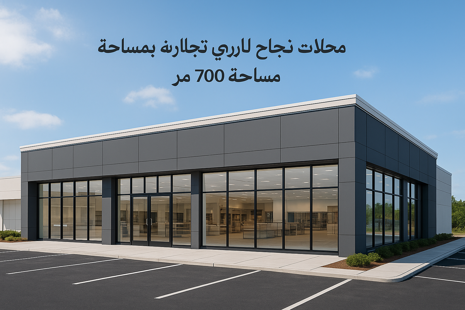 "تطوير محلات تجارية حديثة بمساحة - مشروع بناء جديد في المنطقة الشر…