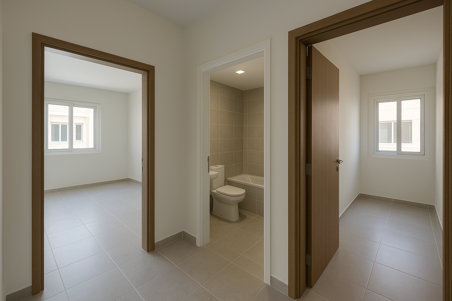 تشطيب شقتين جاهزتين في كل - مشروع تشطيب في المنطقة الوسطى لدى بواب…