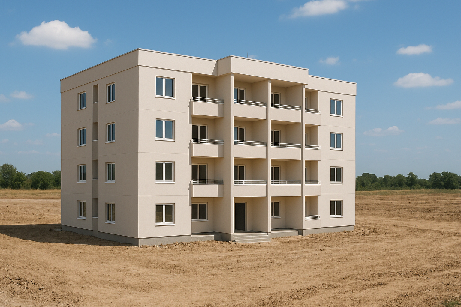 بناء جديد لوحدة سكنية على - مشروع بناء جديد في المنطقة الغربية لدى…