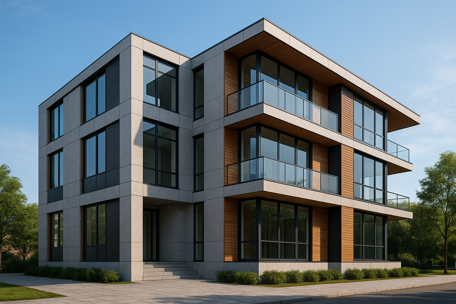 ملحق بناء جديد بتصميم عصري - مشروع بناء جديد في المنطقة الغربية لد…