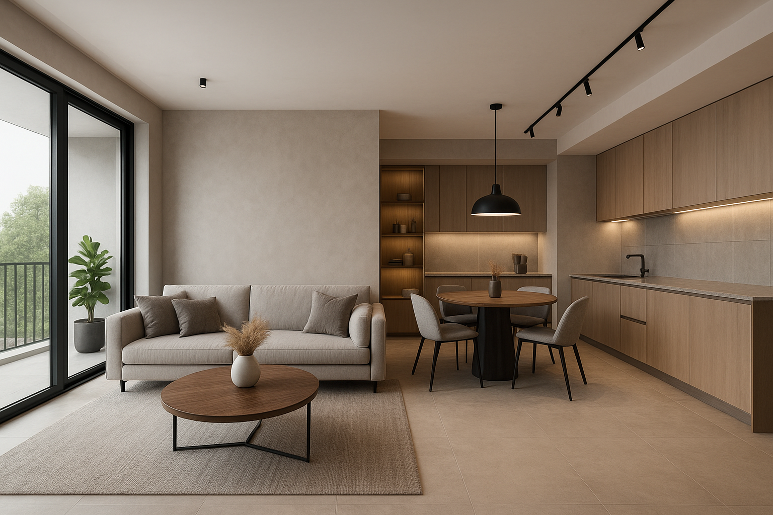 مشروع تشطيب شقة سكنية بتصميم - مشروع تشطيب في المنطقة الغربية لدى…