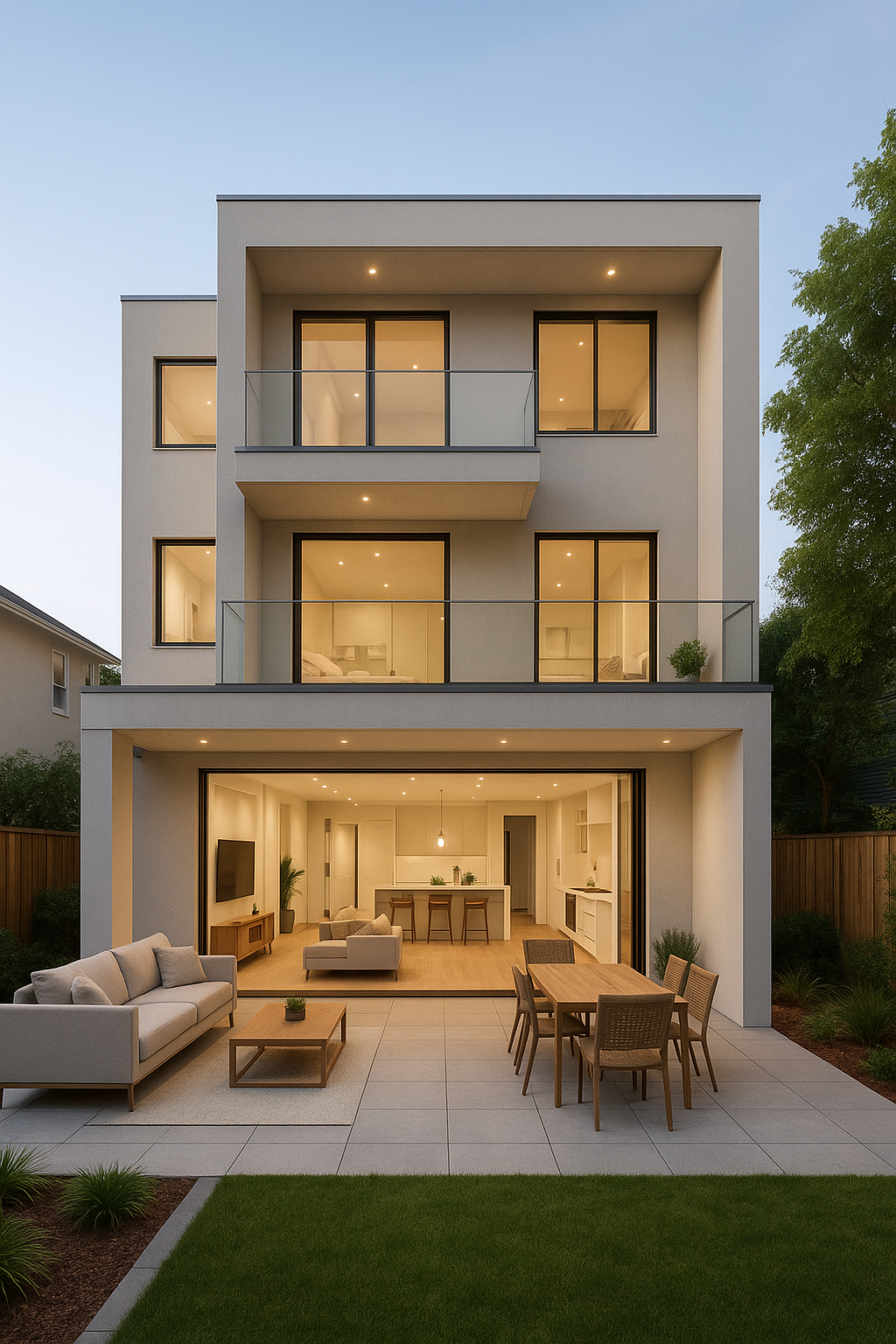 تجديد وتصميم ديكور منزل مكون - مشروع ديكور في المنطقة الوسطى لدى ب…