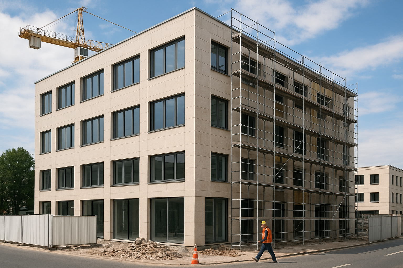 تحويل مبنى بمساحة ١٠٠٠م من - مشروع تشطيب في المنطقة الغربية لدى بو…