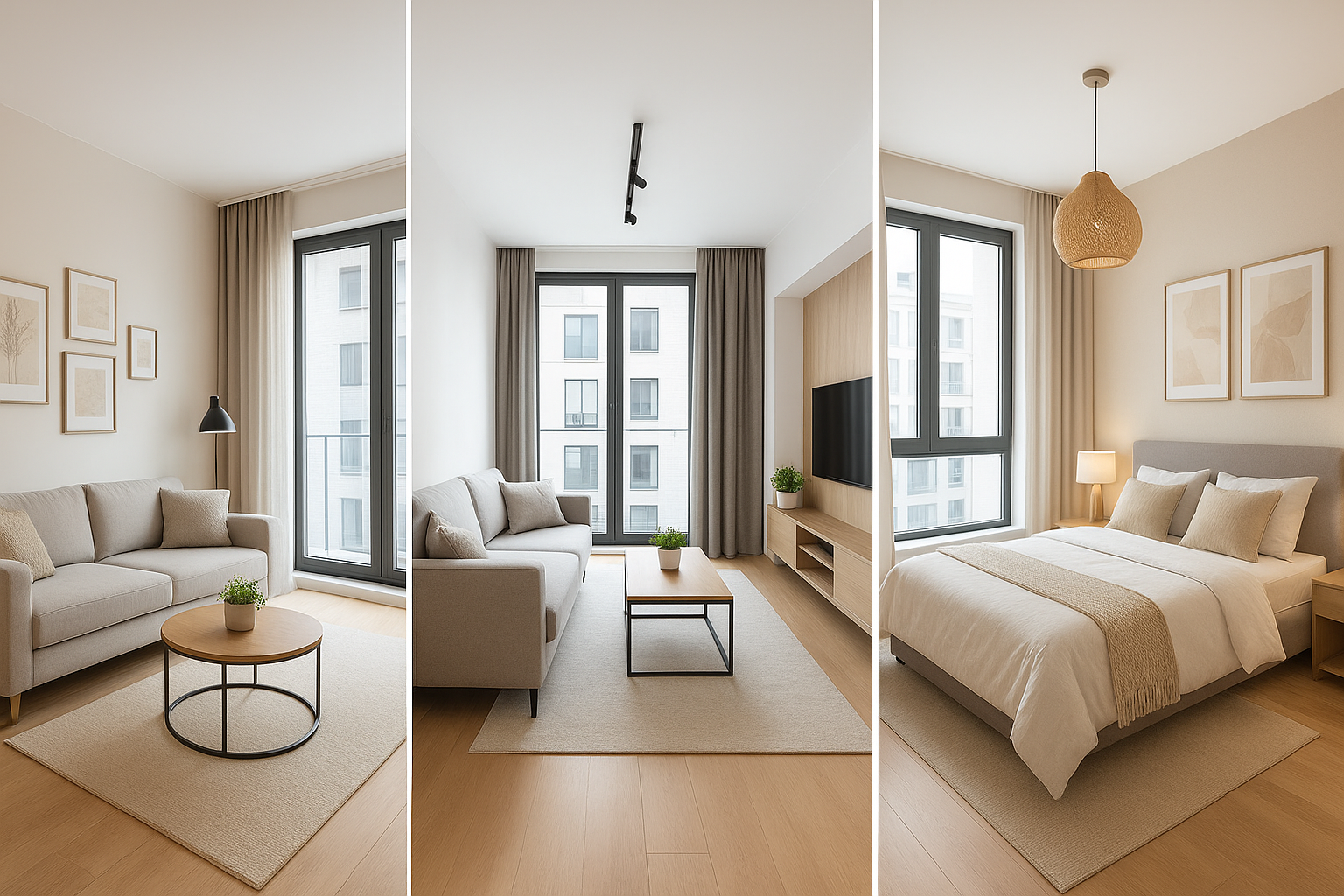 تشطيب وتصميم ديكور لثلاث شقق - مشروع تشطيب في المنطقة الغربية لدى…