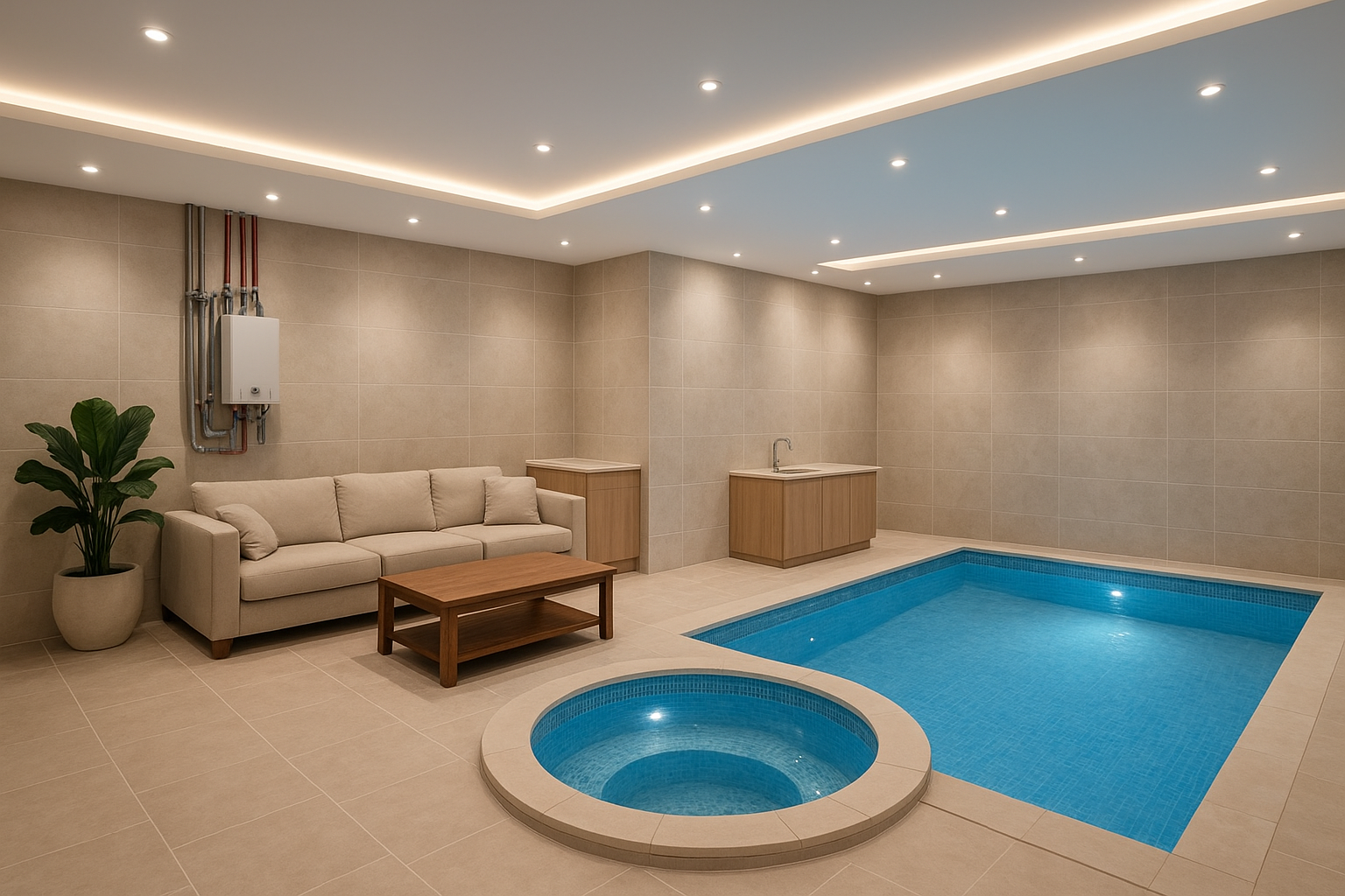 تجهيز استراحة بأعمال كهرباء وسباكة - مشروع تشطيب في المنطقة الغرب…