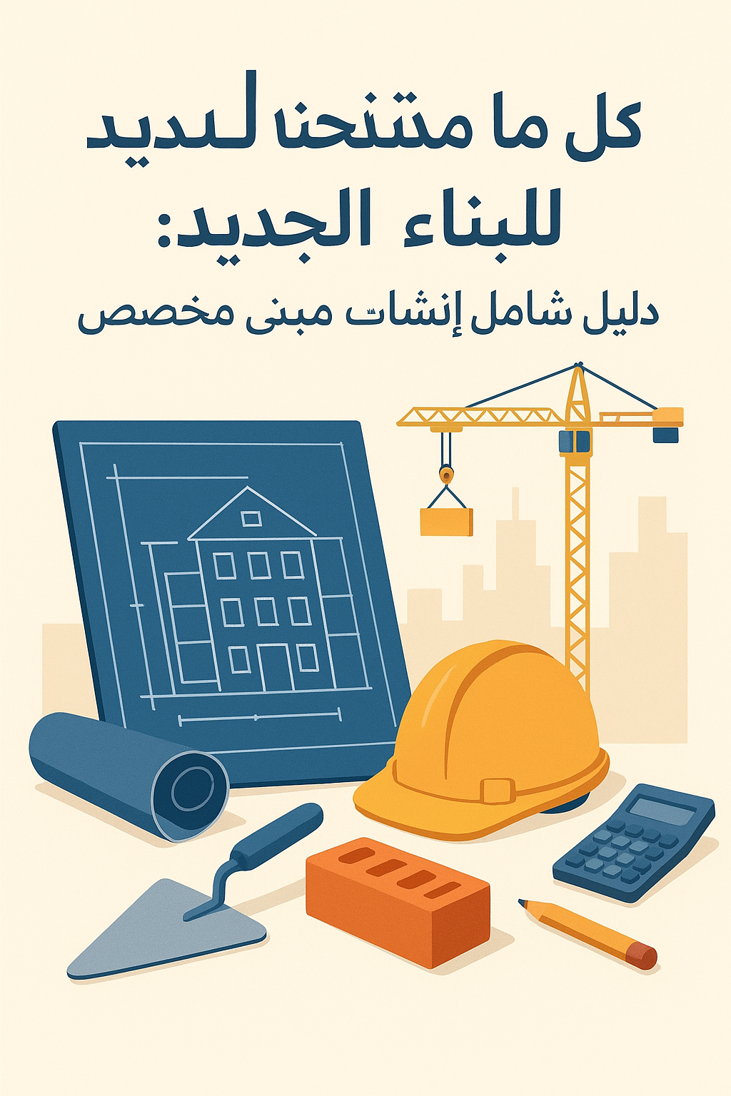 "كل ما تحتاجه للبناء الجديد: - مشروع بناء جديد في المنطقة الوسطى لد…