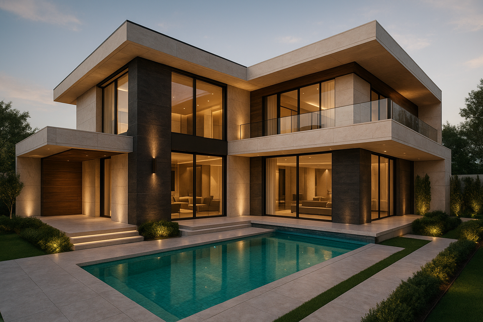 تشطيبات فاخرة لفيلا حديثة التصميم - مشروع تشطيب في المنطقة الوسطى…