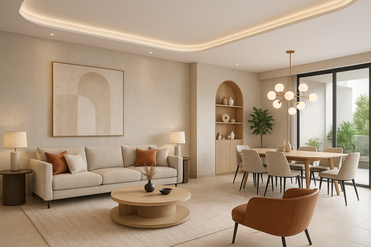 تجديد شامل وتأثيث فلة مع - مشروع ديكور في المنطقة الغربية لدى بواب…