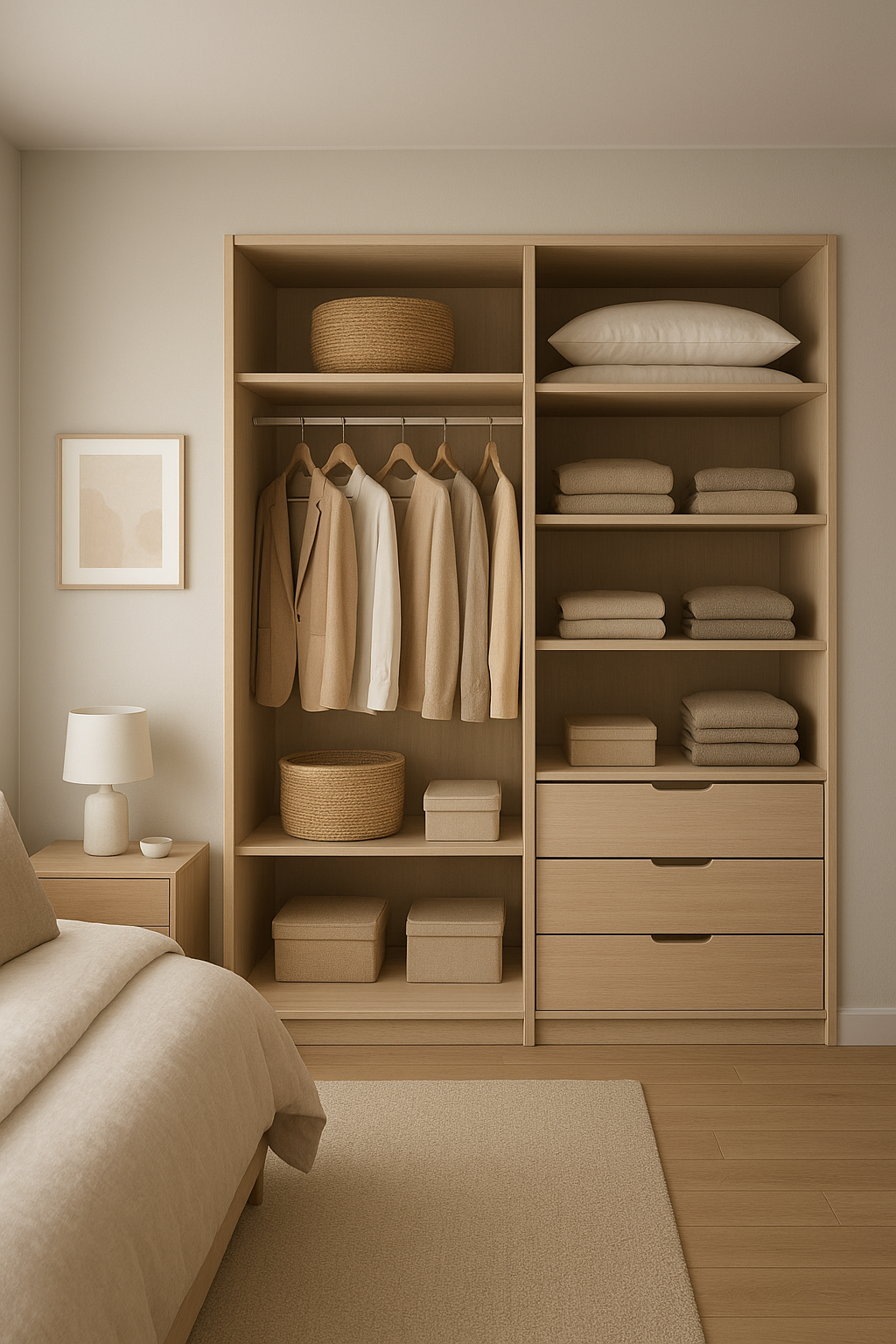 تخصيص دولاب مثالي لغرفتك: استفسر - مشروع ديكور في المنطقة الغربية…