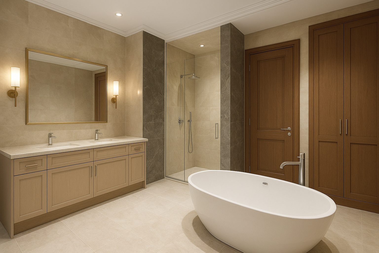 مشروع التشطيبات والديكور لفيلا فاخرة - مشروع تشطيب في المنطقة الغ…